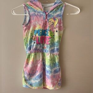 Nickelodeon JoJo Siwa Tie-Dye Hooded Romper